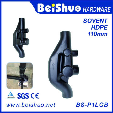 HDPE Drenagem Butt Fusão PE Fitting Sovent